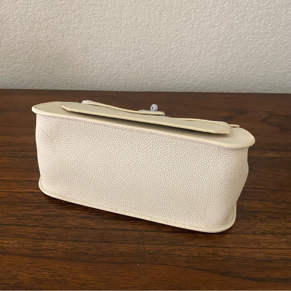 Off White Nata Cream Mini 23 Jypsiere Bag Belted Lock Key Convertible B12/S1 - Picture 5 of 9